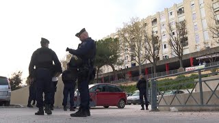 Marseille  images de lopération quotplace nette XXLquot à la cité Castellane  AFP Images [upl. by Annaerdna286]