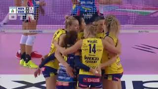 Samantha Bricio Imoco Volley Conegliano vs Igor Gorgonzola Novara 171101 Supercoppa 17 Kills [upl. by Elocan149]