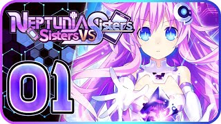 Neptunia Sisters vs Sisters Walkthrough Part 1 PS5 No Commentary [upl. by Moncear913]