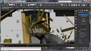 TREX Destruction tutorial with Pulldownit in 3D Max [upl. by Colly429]