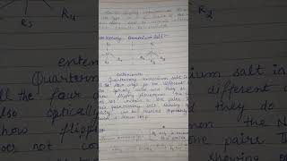 Quaternary Ammonium salt neet2024 jee2024exam chemistrytricks [upl. by Ezeerb]