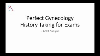 Perfect Gynecology History taking for Clinical Exams of MBBSMSDNB  OG  clinical skills [upl. by Anoek933]