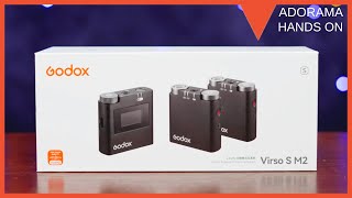 Godox Virso S M2 Wireless Microphone System for Sony  Adorama Hands On [upl. by Tyne]