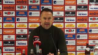 Pressekonferenz vor dem 20 Spieltag gegen Holstein Kiel [upl. by Aneeles848]