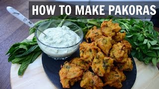 How to make Pakora  Onion Bhaji  Indian Cooking Recipes  Ramadan Recipes  Cook with Anisa [upl. by Georges12]