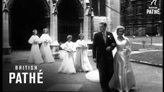 Lascelles Wedding 1952 [upl. by Asiela292]