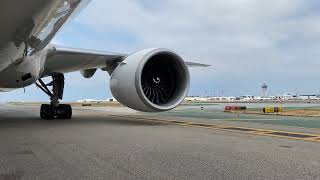 GE90 Start Up on a Boeing 777 Freighter [upl. by Danika]