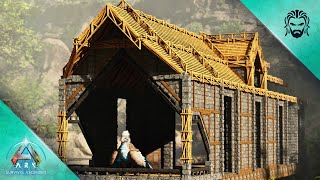 My Main Base Build Begins  ARK Survival Ascended E18 [upl. by Menides108]