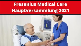 Fresenius Medical Care Hauptversammlung 2021  Leben von Dividenden  wwwaktienerfahrende [upl. by Amrita1]