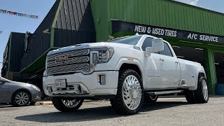 2020 GMC Denali HD Dually 26quot😲 [upl. by Rist270]