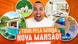 TOUR PELA MINHA NOVA MANSÃO [upl. by Donia]