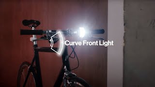 Bookman Curve Front  rechargeable high powed bicycle light [upl. by Yarod]