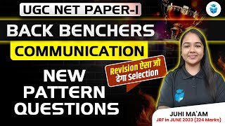 UGC NET Paper 1 Communication New Pattern Questions  Paper 1 UGC NET MCQs  Juhi Mam [upl. by Casabonne]