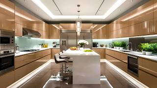 Future of Kitchens Top 300 Sleek amp Stylish Modern Designs for 2025  Minimalist amp Smart Home Ideas [upl. by Lleumas]