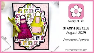 The Stamps of Life Awesome Aprons Clear Stamps amp Dies [upl. by Noissap12]