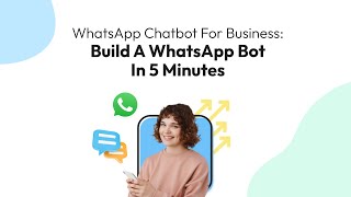 How to Create A WhatsApp Chatbot in Just 5 Minutes 2024  Wati [upl. by Nevanod]