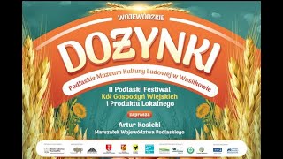 Dożynki Wojewódzkie 2023 na Podlasiu [upl. by Nawat]