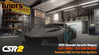 CSR2  2020 Corvette Stingray T5 Elite MAXED manual launch  tune amp shift  6914 [upl. by Zahc]