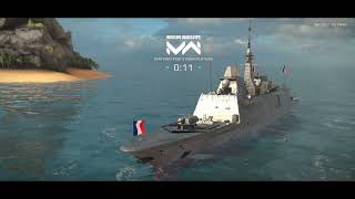 Swift and Deadly FS Aquitaine D650 Frigate  Modern Warships Battle Gameplay [upl. by Erdnuaed]