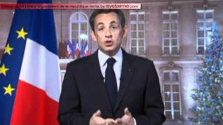 SARKOZY VOEUX 2010  YTP POOP  REMIX BY SYSTAIME [upl. by Nunnery874]