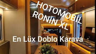 HOTOMOBİL RONİN XL MODELİ Fiat Pratico Üzerine 108000KDV Fiyatına Değer Mi KARAVANİST 2021 FUARI [upl. by Sid]