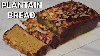 Plantain BreadMade with no flour no sugar and no wheat and no oat recipe [upl. by Atinuhs]