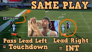 WHEN and HOW to Pass Lead and TouchBulletLob Pass  Madden 22 [upl. by Olsson]