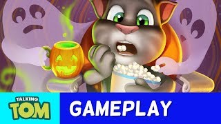 Halloween Magic in My Talking Tom New Update [upl. by Jann795]