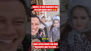 YANG INGIN ADOPSI ANAK P4LSTINA LIKE DAN KOMEN⁉️😱 tniindonesia tnirakyat news tniad tnikuat [upl. by Nanni]