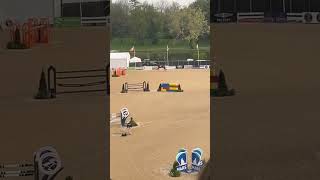 Bad incident at the Rolex horses equestrian jumping foryou fypシ horseenthusiast jumpingfail [upl. by Mag]