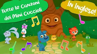 Compilation Sigle  Mini Cuccioli e i colori  Canzoni per bambini  in inglese SUB ITA [upl. by Kirchner]