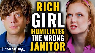 Rich Girl Bullies The Wrong quotJanitorquot [upl. by Arteid]