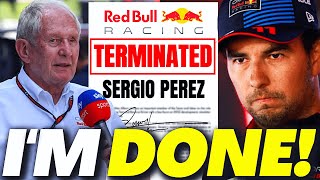 SERGIO PEREZ SHOCKED By HELMUT MARKOS BRUTAL DECISION After DISASTROUS Austin GP [upl. by Nylirek]