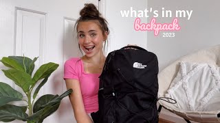 what’s in my backpack back to school supplies haul 2023 [upl. by Leval]