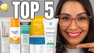 TOP 5 Protetores Solares para Peles Oleosas e com Acne que Você Precisa Conhecer [upl. by Wyck]