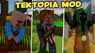 CRIE SUA VILA MEDIEVAL NO MINECRAFT  TekTopia Mod Tutorial  PTBR [upl. by Eido223]