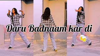 Daru Badnaam kar di  Dance video  kamal kahlon  Param Singh 🍻😝 Ruchirajput [upl. by Dogs537]