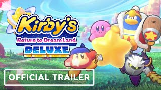 Kirby’s Return to Dream Land Deluxe  Official Reveal Trailer  Nintendo Direct September 2022 [upl. by Aicenat280]