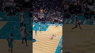 Charlotte Hornets vs Miami Heat shorts nba clt Hornets heat Miami [upl. by Rekoob]