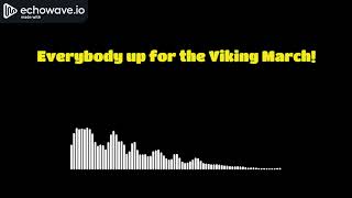 St Laurence High School Fight Song  quotEverybody Up for the Viking Marchquot  Defend the Glory [upl. by Batha]