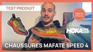 TEST DE LA MAFATE SPEED 4  HOKA ONE ONE PAR PIERRE [upl. by Avika]