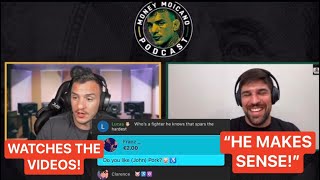 Vicente Luque REVEALS That He WATCHES and ENJOYS The MMA Guru’s YouTube Videos [upl. by Desberg985]