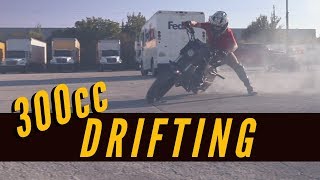 Small CC Motorcycle Drifts CBR300R Stunt Riding Progress  Sunday Stuntday 7 [upl. by Valerio]