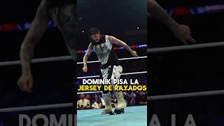 Dominik Mysterio pisa la jersey de Rayados de Monterrey dominikmysterio wwe wrestling [upl. by Anoit]