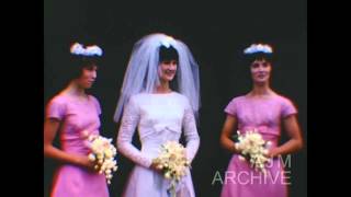 Wedding  St Georges Church  1960s [upl. by Oreves]