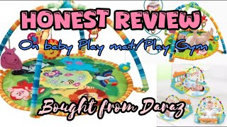 Honest Review on Baby play mat  Play gym for babies  Good for Tummy Time  sensory stimulation [upl. by Orozco]