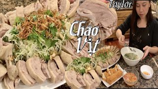 Cháo Vịt  Cách Luộc Vịt Cực Ngon  Nấu Cháo Làm Gỏi VỊt không thua Ngoài Tiệm  Duck Congee Recipe [upl. by Marne]