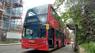 FRV  London Bus Route 289  Purley ➡ Elmers End  T297  KX61 LDN  Arriva London South  Env 400 [upl. by Aniratak387]