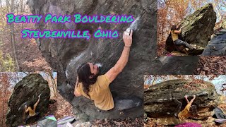 Beatty Park Bouldering Pseudoscorpion V8 First Ascent [upl. by Aimahc]