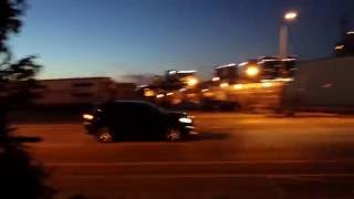 HEMI Jeep Grand Cherokee SRT Night Flyby 20160925 192300 [upl. by Enaffit656]